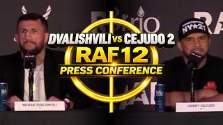 Merab Dvalishvili vs. Henry Cejudo RAF 12 Press Conference | Dvalishvili vs. Cejudo 2 | MMA Fighting
