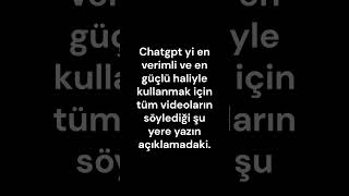 Chatpgt En Verimli Hali