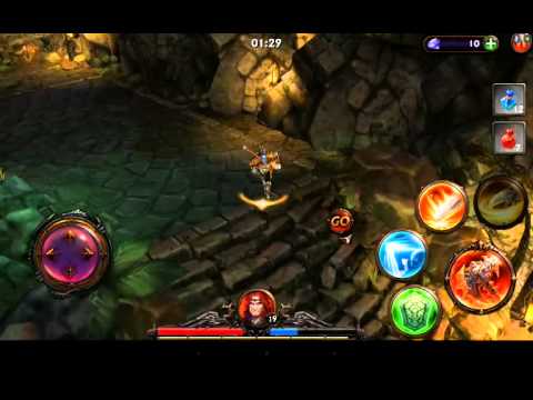 Nvidia Shield Tablet - Eternity Warriors 3 Gameplay