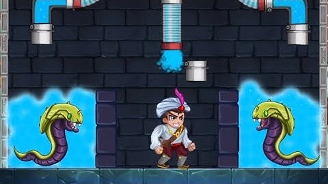 Hero Pipe Rescue Water Puzzle 🐍🦸‍♂️🐍 All Levels Gameplay Android, iOS (Lv 146-155)