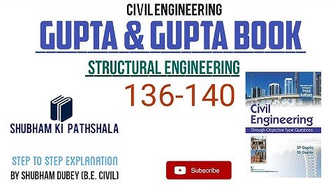 gupta & gupta book solution|(136-140)|structural analysis |step to step explanation|by SHUBHAM DUBEY