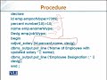 CS405 Database Programming using Oracle 11g Lecture No 202