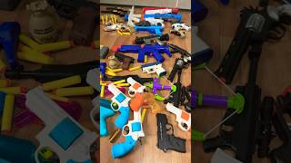 Collecting and testing 100 different types of toys gun #nerfsniper #nerfblasters #nerfnation #nerf