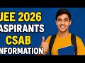 Ask Your Doubts Regarding Jee Mains 2026 and csab|Jee Mains 2026|Jee advanced 2026|#jee #livedoubt