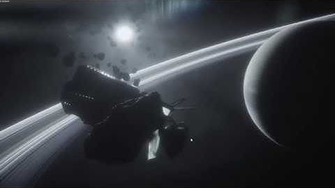 Just made this amazing space scene in Unity