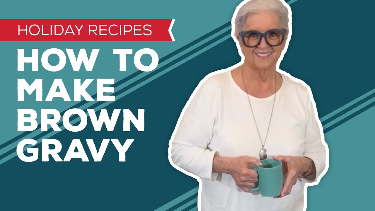 Holiday Cooking & Baking Recipes How to Make Brown Gravy from Scratch