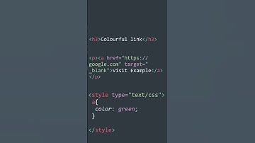 Styling links with CSS