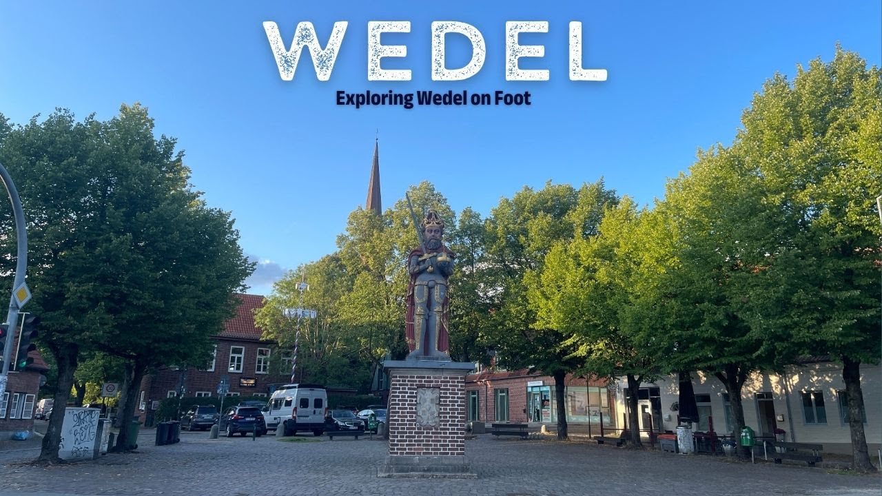 Exploring Wedel, Germany on Foot | Small Town Charm in 4K