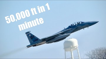 F-15EX demonstrates Time-to-Climb capabilities at KRDR