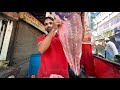 Jumbo Fish Fry Cutting and Cooking Skills | Indian Street Food | Street Food