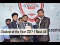 Student Of The Year 2017 Basit Ali MASIA Institute