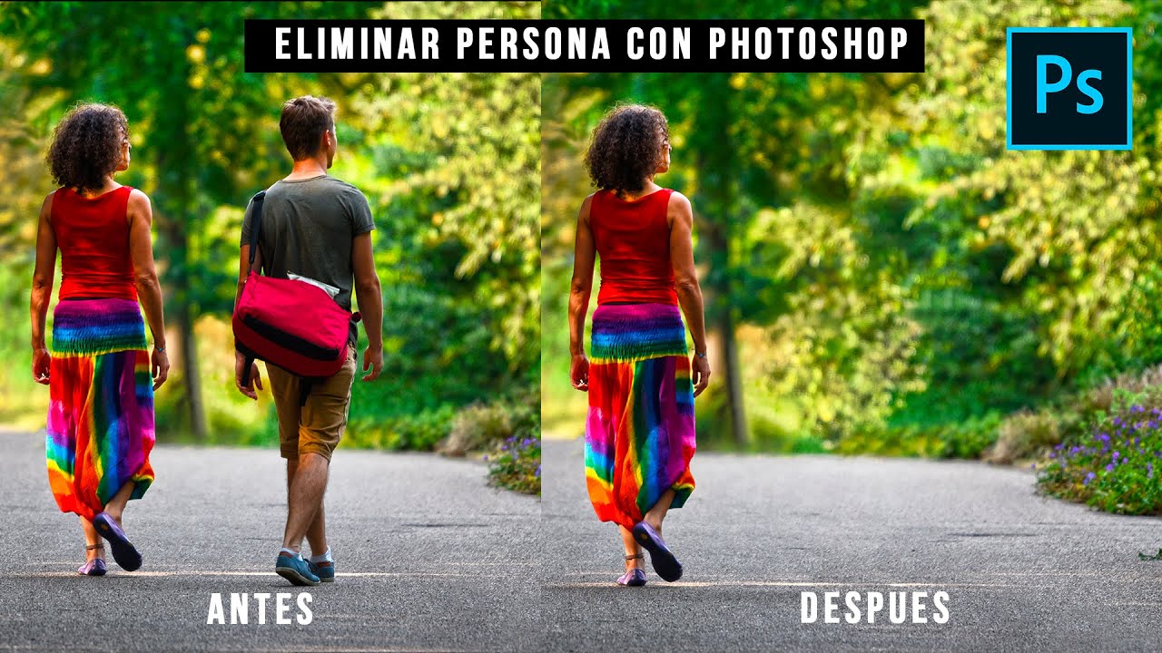 BORRAR PERSONAS DE UNA FOTO CON 🧍‍♀🧍 MÉTODO SENCILLO Y