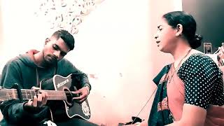 Rup pahta lochniii.... Marathi abhang / bhajani theka on guitar/ vaijayanti pokale/ guitar rahul