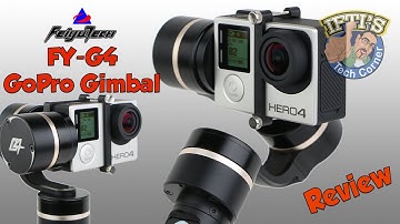 Feiyu-Tech FY-G4 3 Axis GoPro Gimbal + Sample Footage : REVIEW