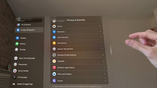 Apple Vision Pro: How to Turn On/Off Allow App to Access Persona Virtual Camera Tutorial!