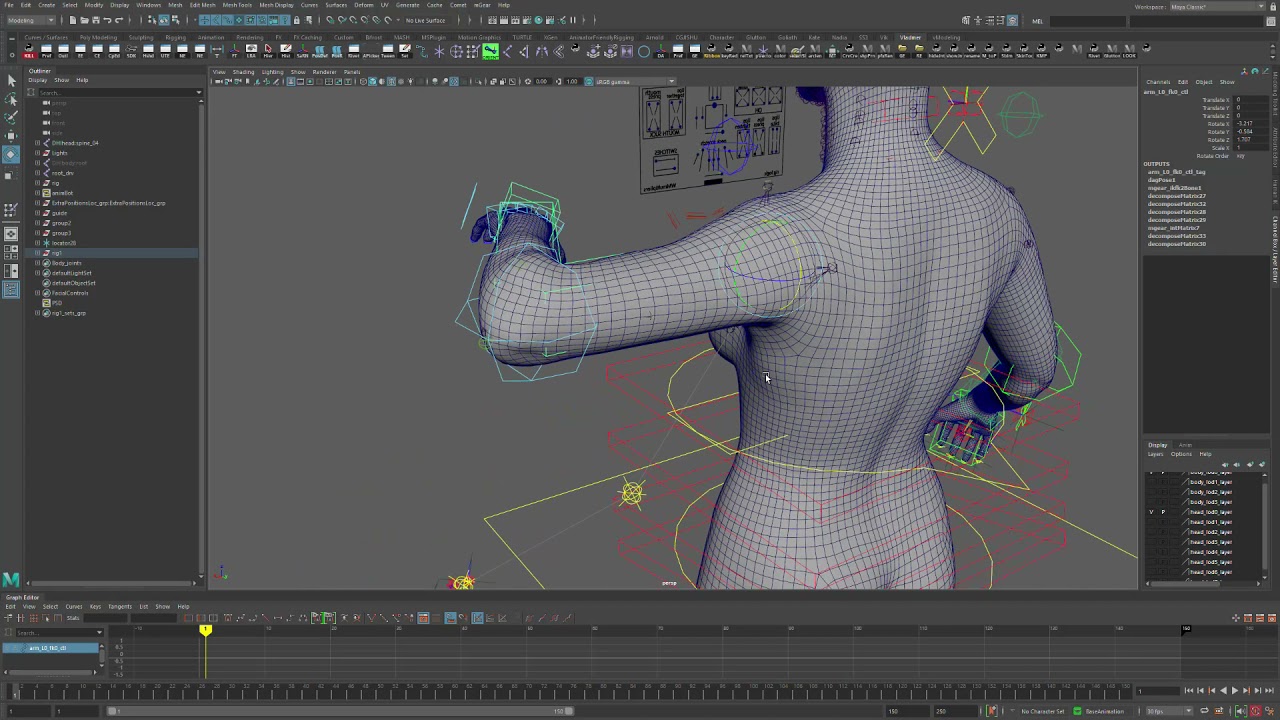 mGear 4 metahuman EPIC limbs issue.