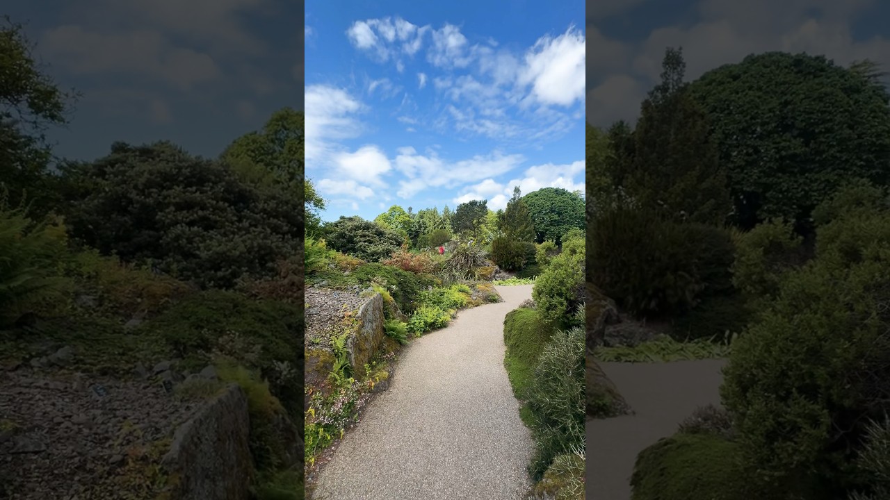 Beautiful landscaping at Edinburgh’s Royal Botanical Gardens 
