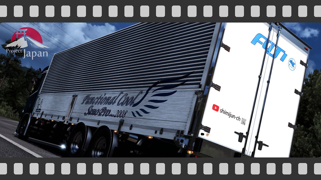 Steam Community Video Ets2 Pv Project Japan 富士運輸 スカニア R410 セノプロ仕様