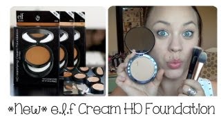 Demo: *New* ELF HD Mattifying CREAM Foundations