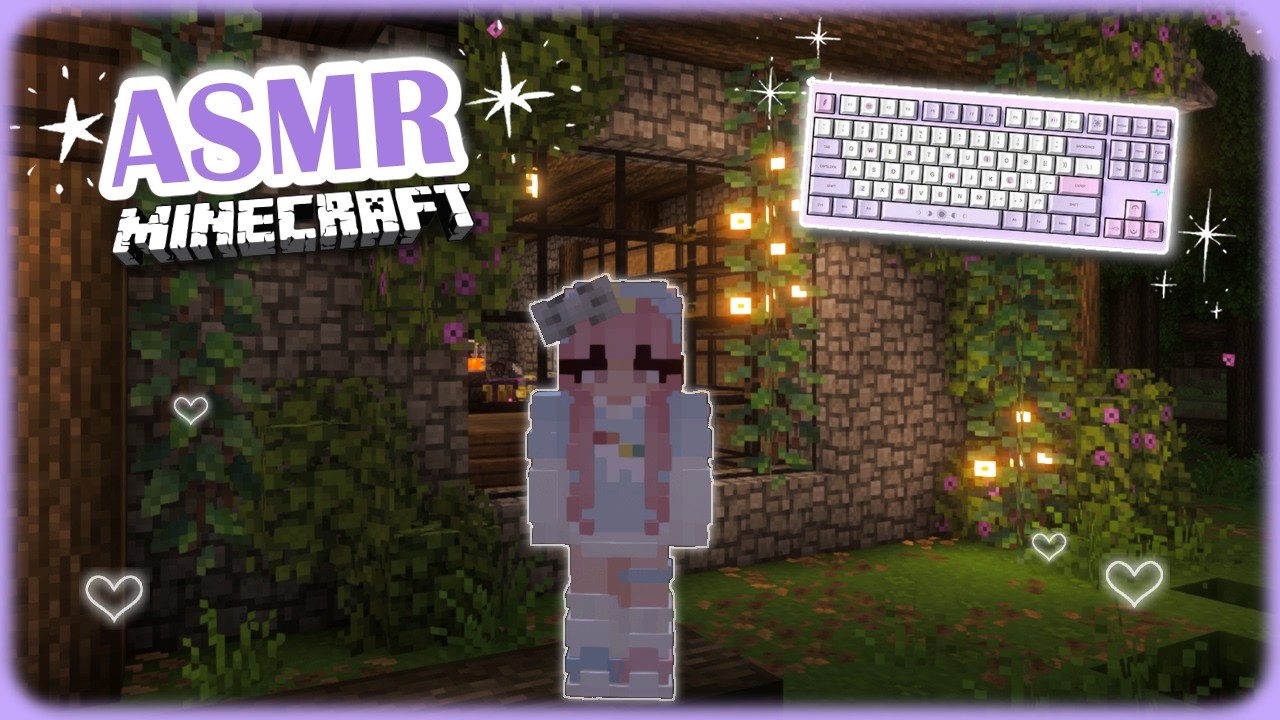 Minecraft ASMR ♡ Getting Into Mods 💜 | Whispered & Keyboard Sounds ...