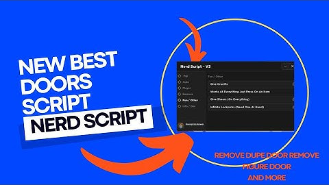 best script back nerd script v3 doors Android and Pc