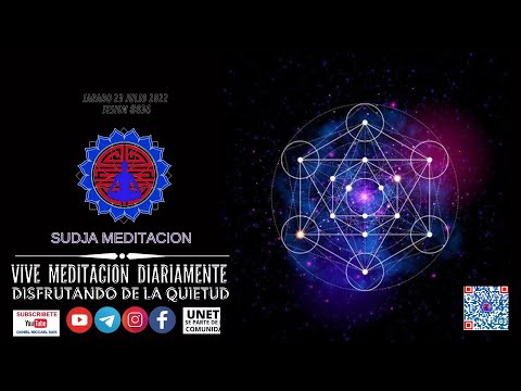 MEDITACION DISFRUTANDO DE LA QUIETUD - #VIVEMEDITACIONDIARIAMENTE - SABADO 23 JULIO 2022