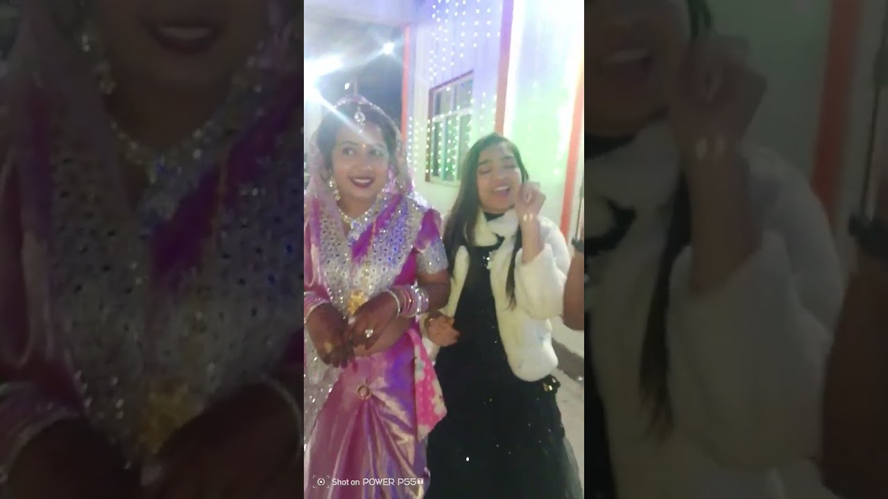 Meri Family ki gaon bua ji girl brida nagina wedding video first night dancing with she look sub 