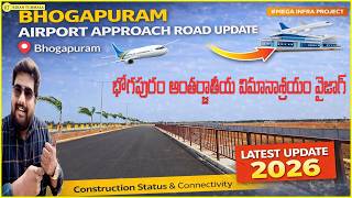Bhogapuram Airport Approach Road Update Construction Status & Connectivity 2026 Kiran Tummala