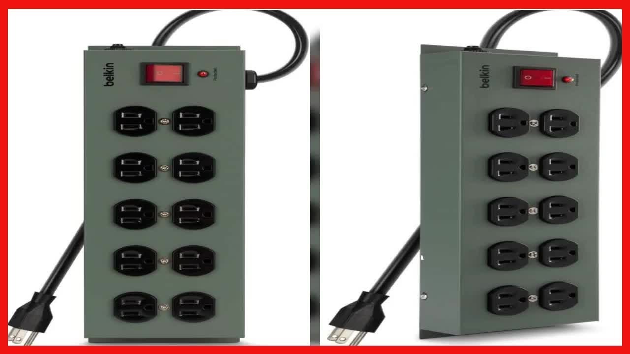 Great product Belkin Power Strip Surge Protector 10 AC Outlets