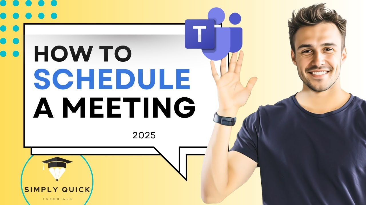 How to Schedule a Meeting in Microsoft Teams 2025 - YouTube