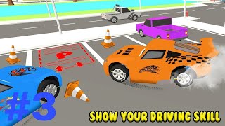 Amazing McQueen | Part#3 | Super Cars Parking School McQueen Car Parking Simulator | AndroidGameplay screenshot 5