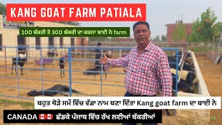 Kang Goat Farm Patiala || Punjab || Canada 🇨🇦 ਛੱਡਕੇ ਪੰਜਾਬ ਵਿੱਚ ਰੱਖੀਆਂ ਬੱਕਰੀਆਂ #goat #goatfarm