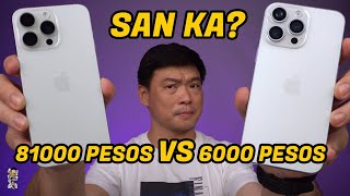 IPHONE 15 PRO MAX INTENSE BATTLE - 6,000 or 81,000 Pesos? | Gadget Sidekick