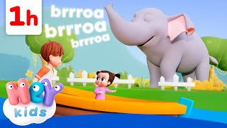 Les sons des animaux en chanson ! | Apprendre les Animaux pour Bébé | HeyKids en Français