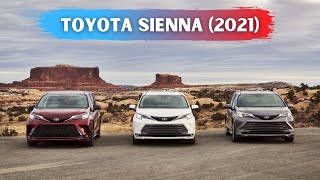 Toyota Sienna 2021 Hybrid Overview - 2021 Toyota Sienna Minivan First Look, Exterior, Interior