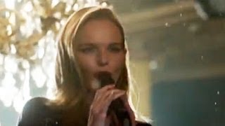 Kate Bosworth sparkles in Topshop Christmas video