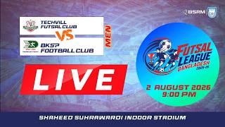 LIVE Techvill Futsal Club vs BKSP Football Club Men s match FLB 2025-26