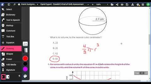 Grade 8 Unit 5 Review Part 2 (Illustrative Mathematics)
