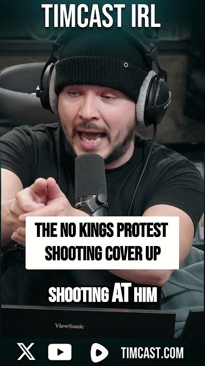 The No Kings Protest Shooting COVER UP