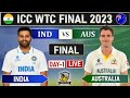 WTC FINAL :INDIA vs AUSTRALIA WTC FINAL TEST LIVE  | IND VS AUS WTC FINAL LIVE SCORECARD 2nd SESSION