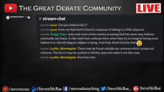 Nighttime Discord, Post NonSequitur Show, 10 Questions Atheists Cant Answer... Answered