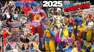 NYCC 2025 Figures + Displays New York comic con pt.1  (Mezco,LDD,Neca&More) #toys #comiccon #explore
