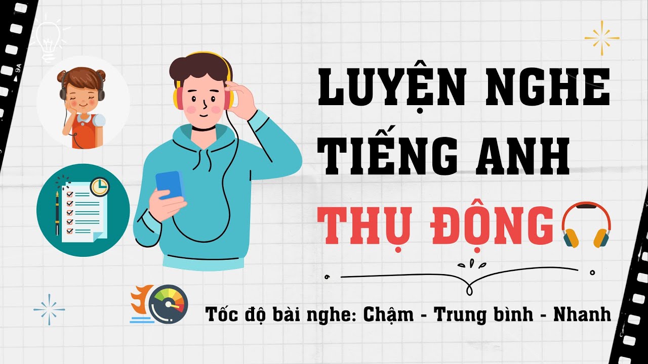 🎧 Luyện nghe Tiếng Anh thụ động #7 | Study with me