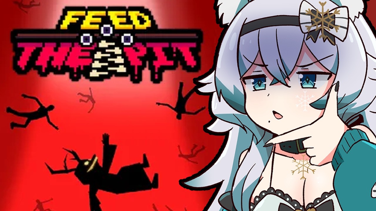 [First Play] Feed the pit - Retro Inspired Horror ♥ | [ Vtuber ] ♥