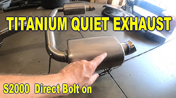The best sounding S2000 Exhaust in Titanium