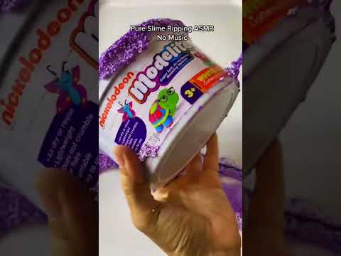 Ahhh delightful #slime #slimeripping #driedslime #asmr