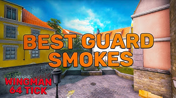 8 Best Guard Smokes in CSGO Wingman - 64 Tick