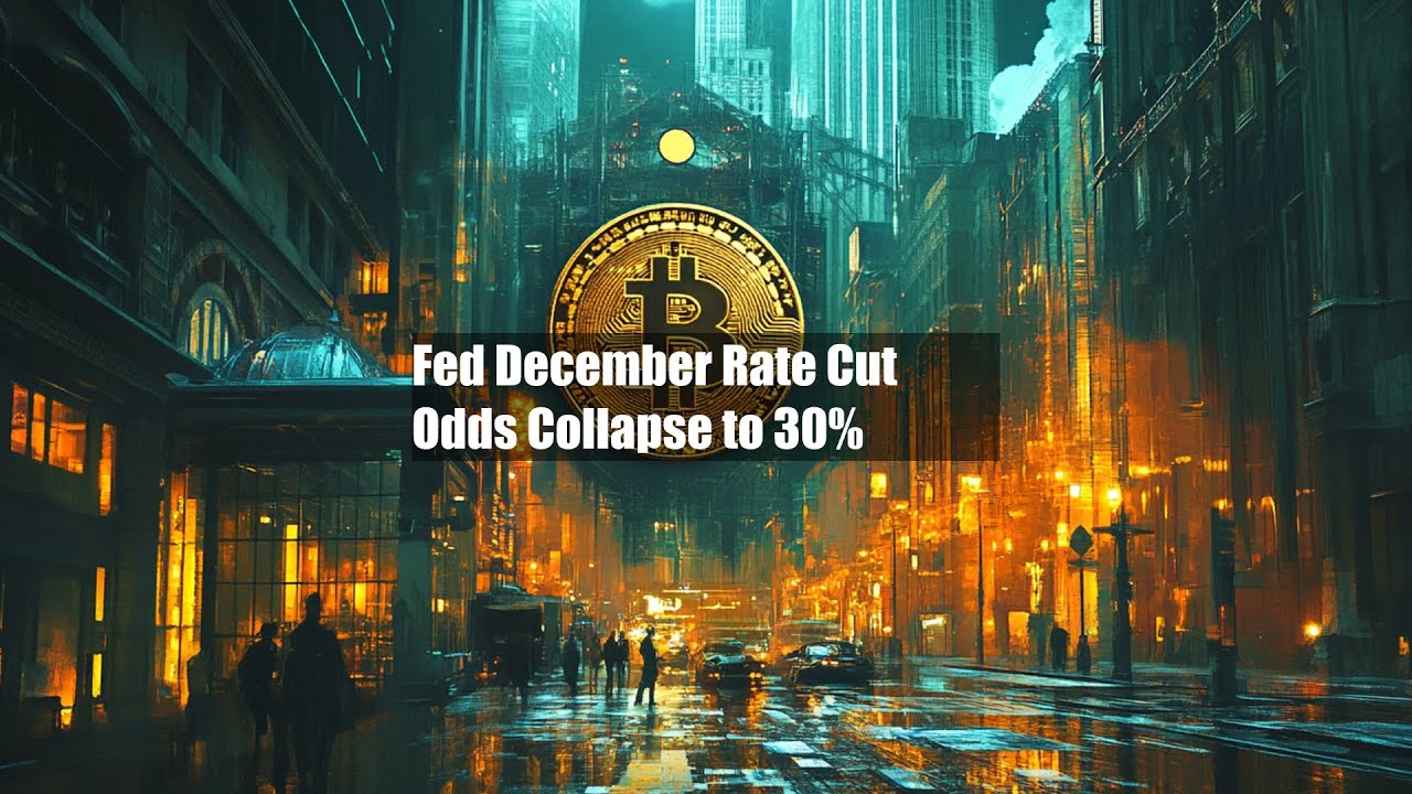 Fed December Rate Cut Odds Collapse to 30% - YouTube