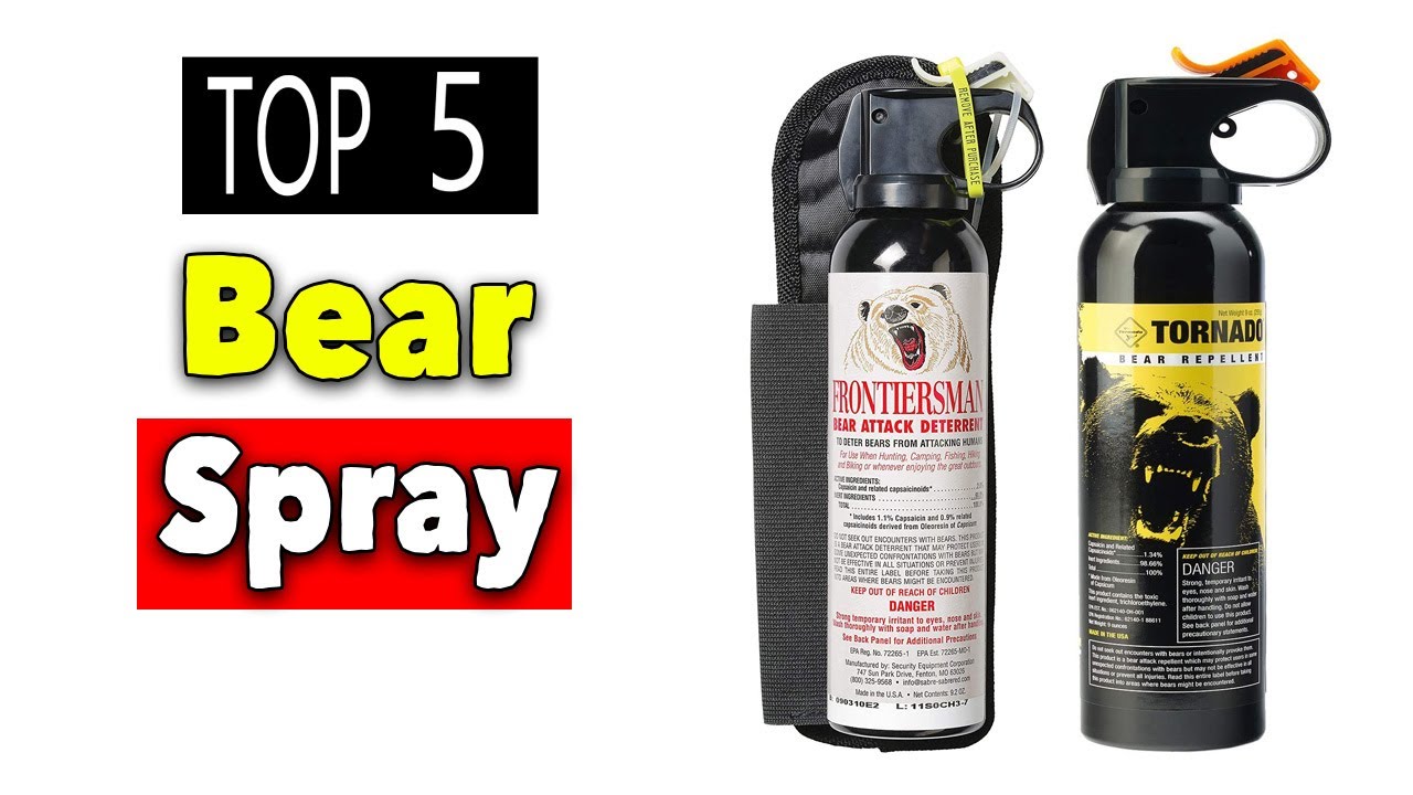 Best Bear Spray For Hiking