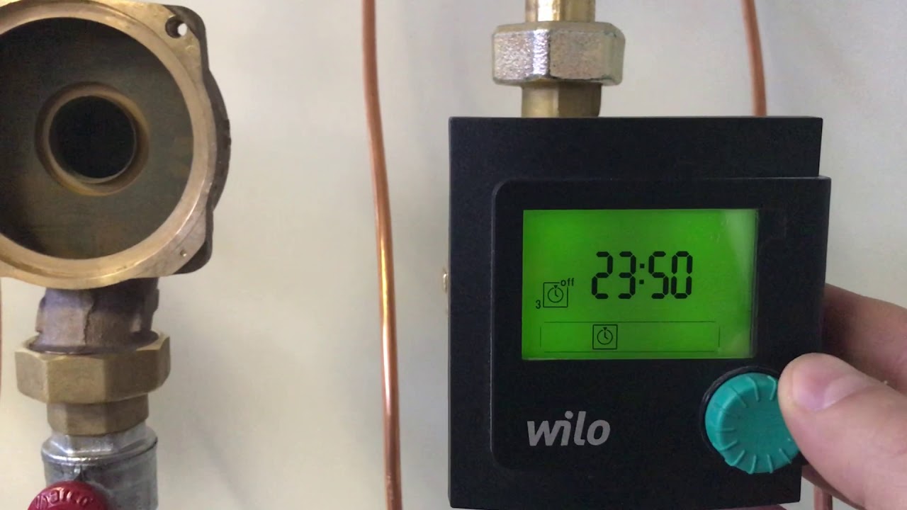 Wilo Star-Z Nova T veikimas - YouTube